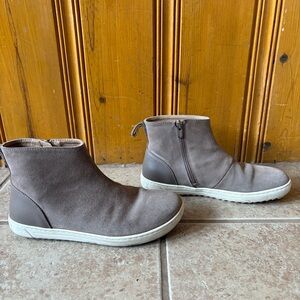 Birkenstock Myra Taupe Suede Ankle Boots Booties Sneaker Shoe EU38 US 7-7.5